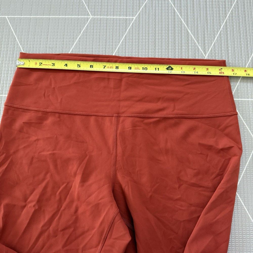 Lululemon Wunder Train High-Rise Tight 25" Size 16 Aztec Brick - Picture 10 of 12